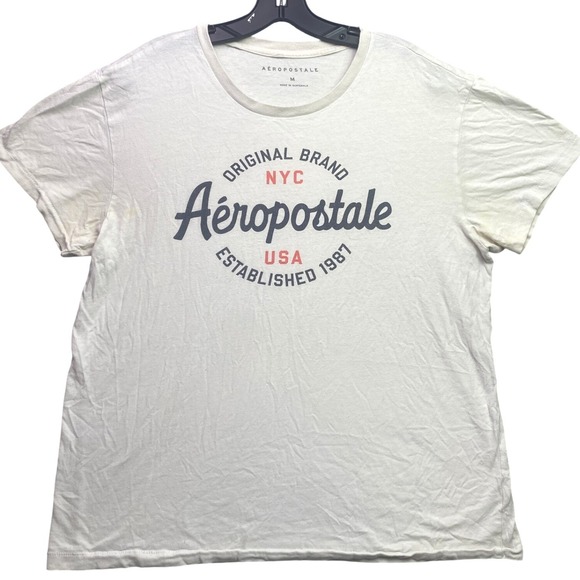 Aeropostale Other - Aeropostale Shirt Mens Medium Spell Out Y2K‎ Preppy Academia Everyday Streetwear